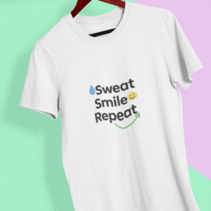Sweat Smile Repeat - Unisex Classic Crew T-Shirt